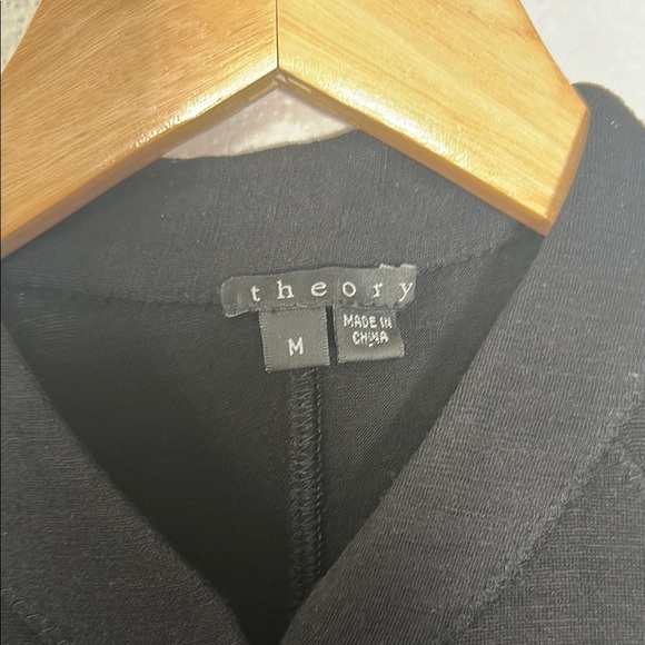 Theory Wool Black Dress M - Picture 3 of 7